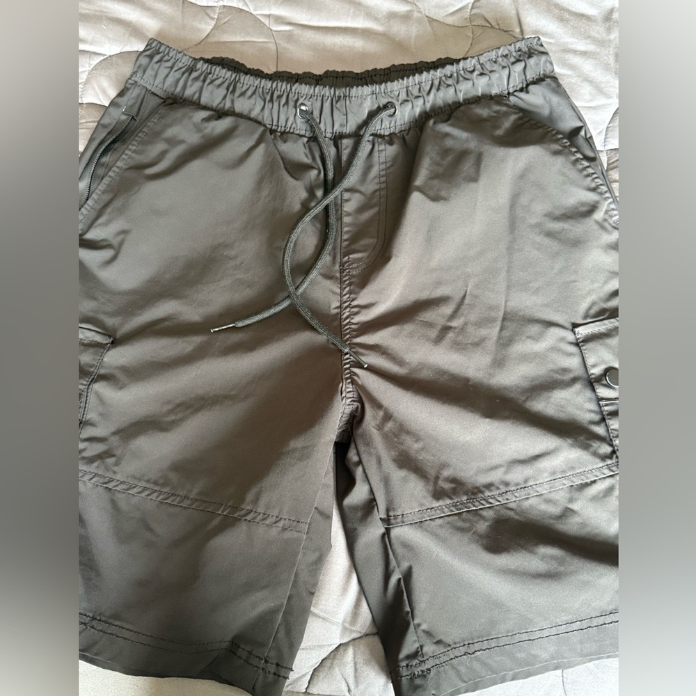Men's black Cargo Shorts